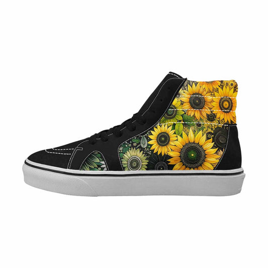 MEN'S Blend Melt Them High Top Canvas Neon Fantasy Shoes