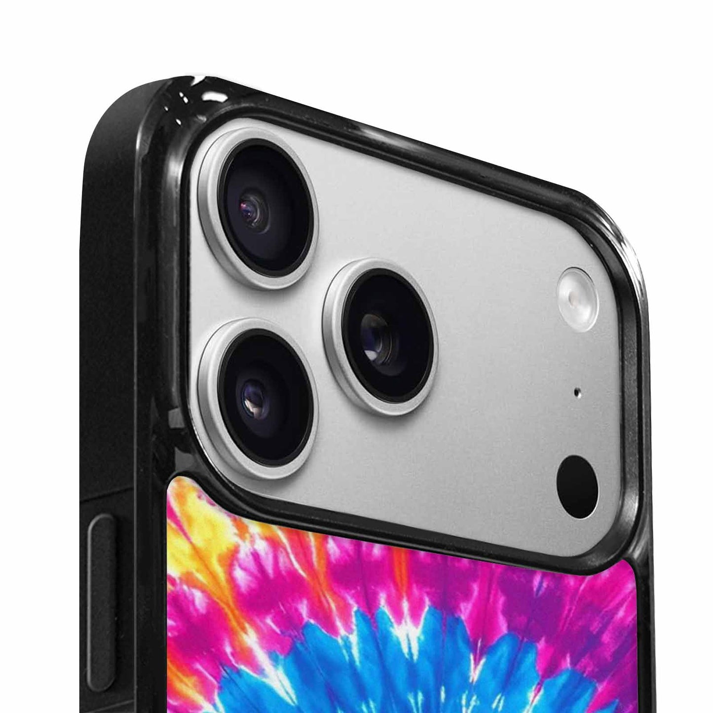 iPhone 17 Pro Case — Tie Dye Spiral Art Seamless Tie, Unique Phone Case Design