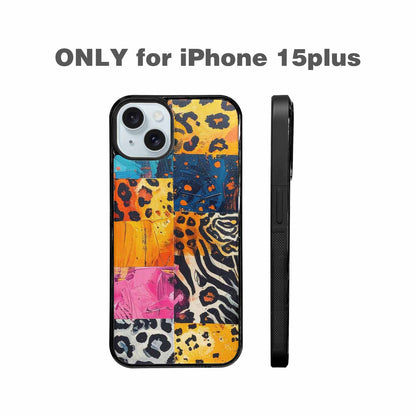 iPhone 15 Plus Case — Full Color Vibrantanimal Print A Frq, Custom Print Case Cover