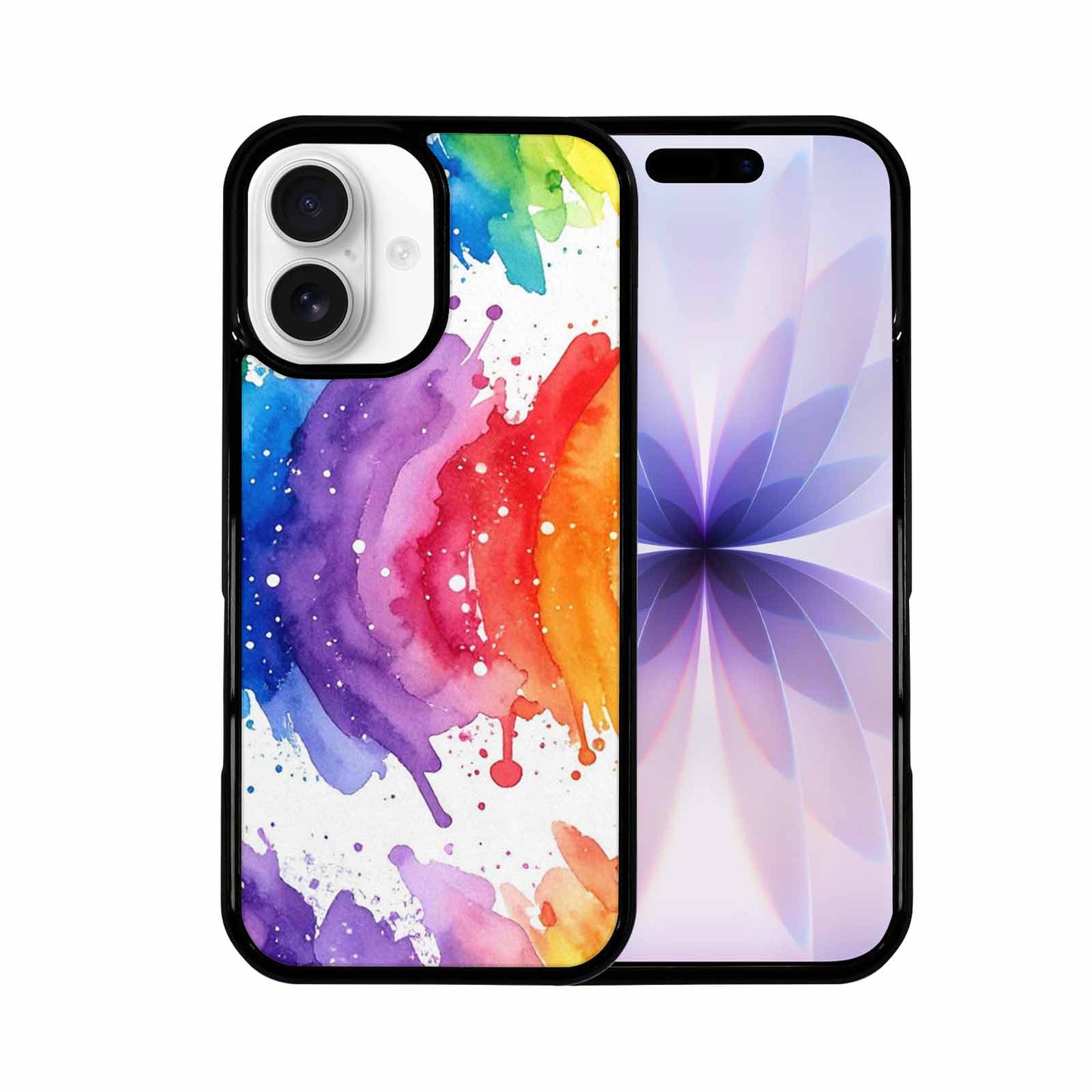 iPhone 17 Case — Watercolor Splash Abstract Pattern, Watercolor Abstract, Personalized Phone Case