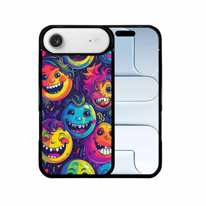 iPhone 17 Air Case — Small Funny Looking Cartoon People Cartoon, Custom Print Case Cover