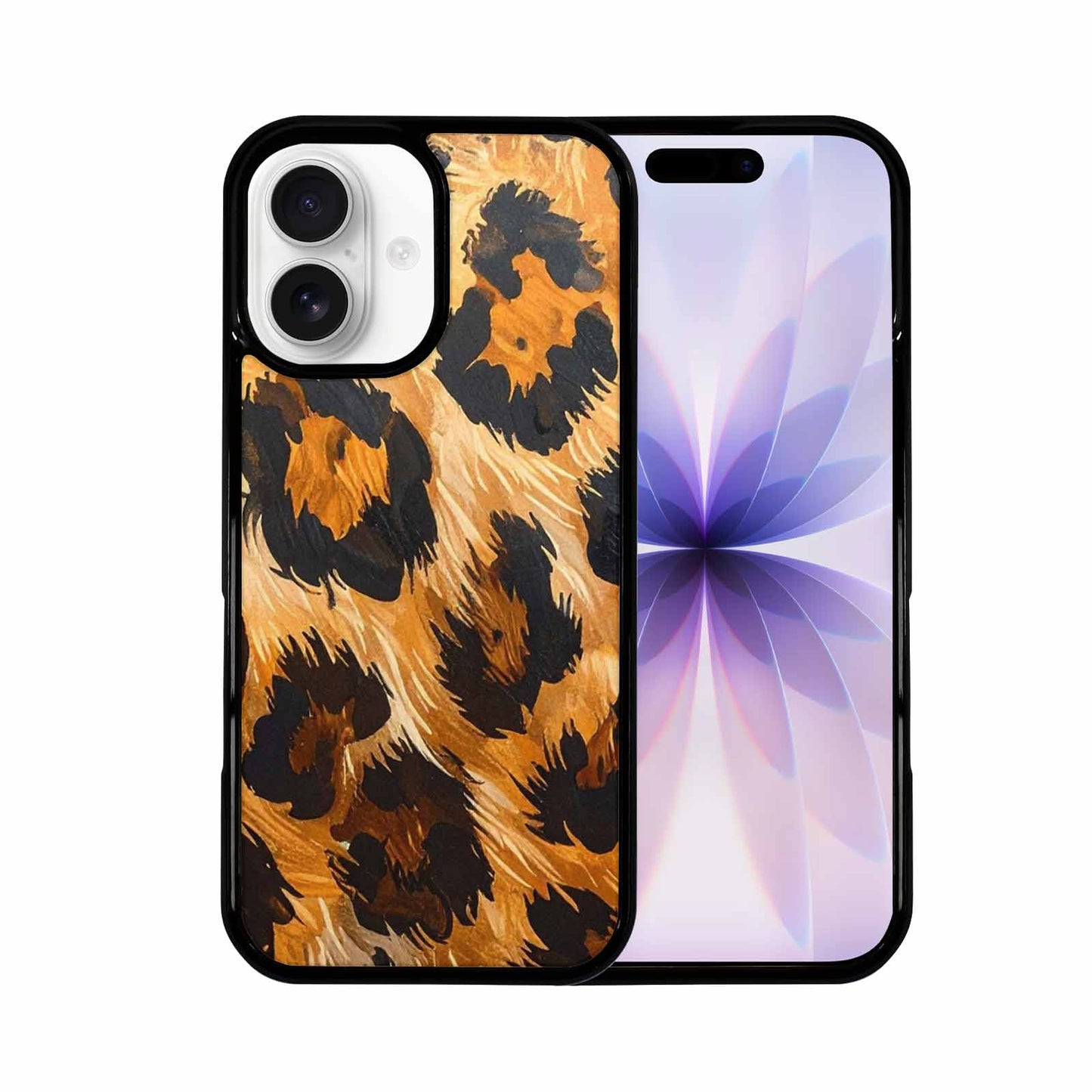 iPhone 17 Case — Leopard Soft Airbrush Gradient Animal Print, Custom Print Case Cover
