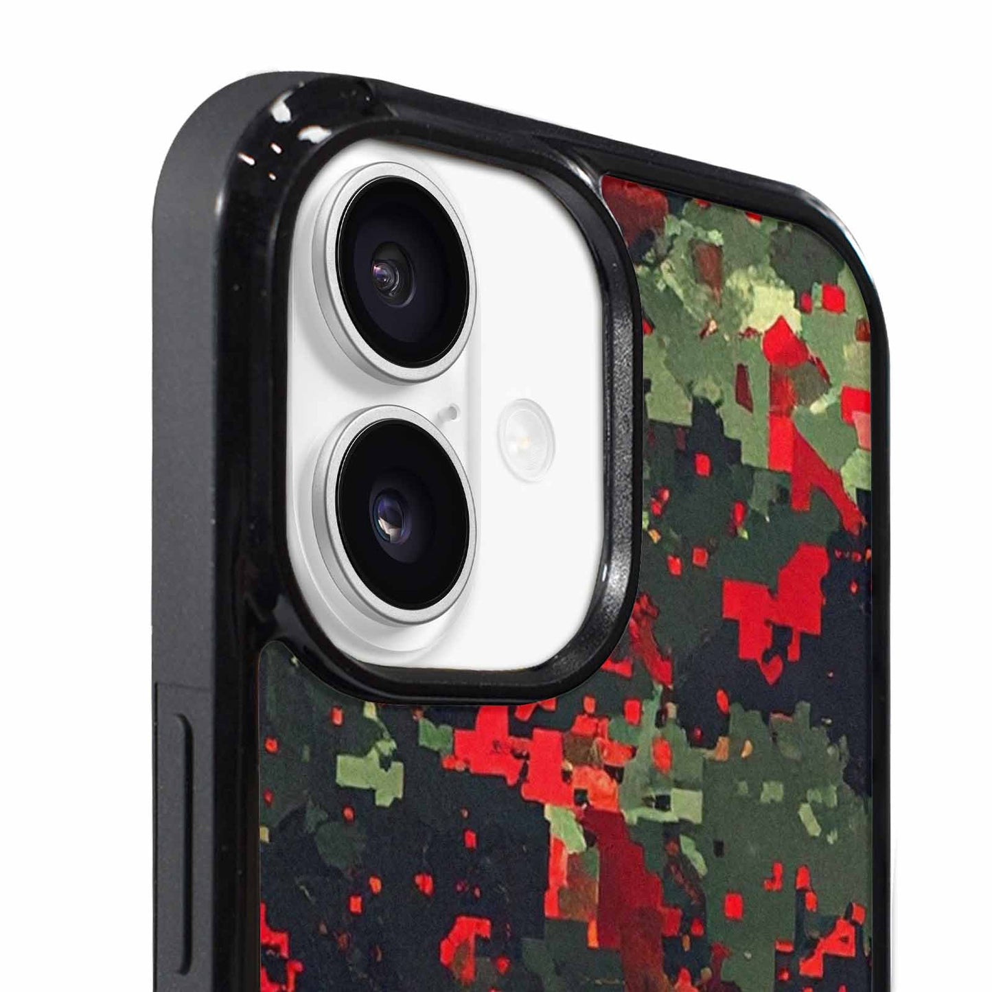 iPhone 17 Case — Small Military Camouflage Blotch Camo, Custom Phone Case