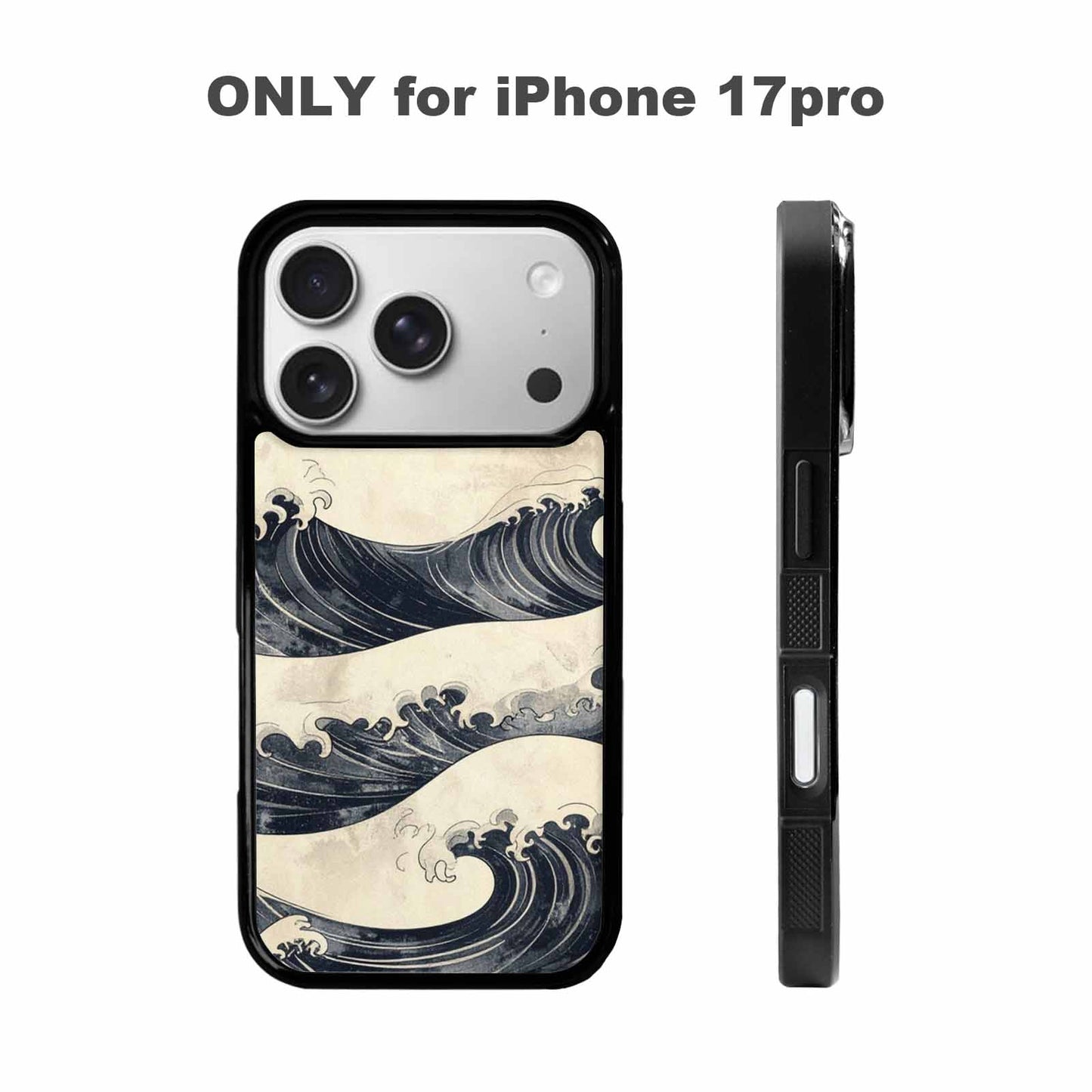 iPhone 17 Pro Case — Vintage Americana Wave Retro Vintage, Custom Designed Case Cover