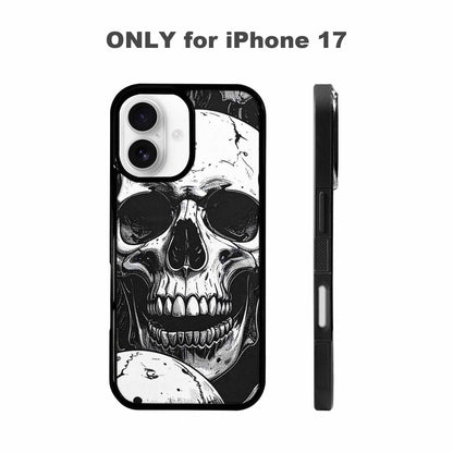 iPhone 17 Case — Skull Dark Art Gothic Print Gothic, Custom Designed Case Cover