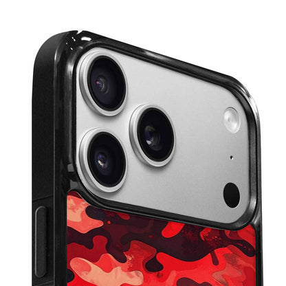 iPhone 17 Pro Case — Small Military Camouflage Blotch Pattern Camo, Customized Protective Case