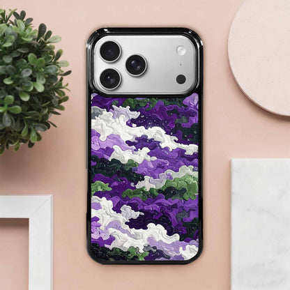 iPhone 17 Pro Max Case — Vivid Camo Genderqueer Camo, Custom Made Phone Cover