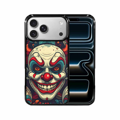 iPhone 17 Pro Max Case — Evil Circus Heads Faces Cartoon Cute, Custom Designed Case Cover