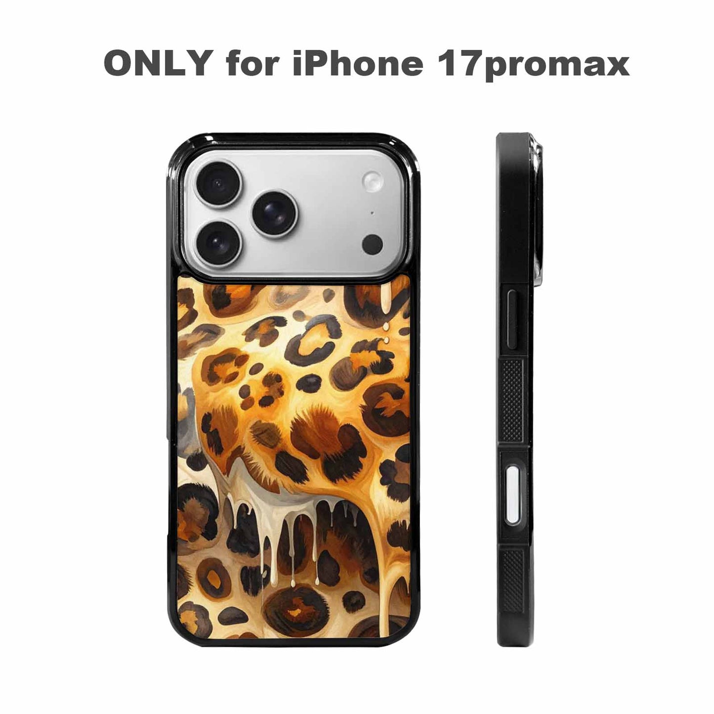 iPhone 17 Pro Max Case — Seamless Tileable Pattern Of Animal Print, Custom Printed Phone Case