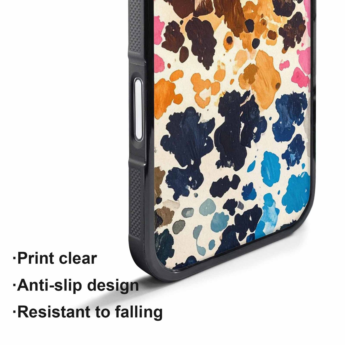 iPhone 17 Pro Case — Small Cow Animal Print Skin Animal, Custom Phone Case