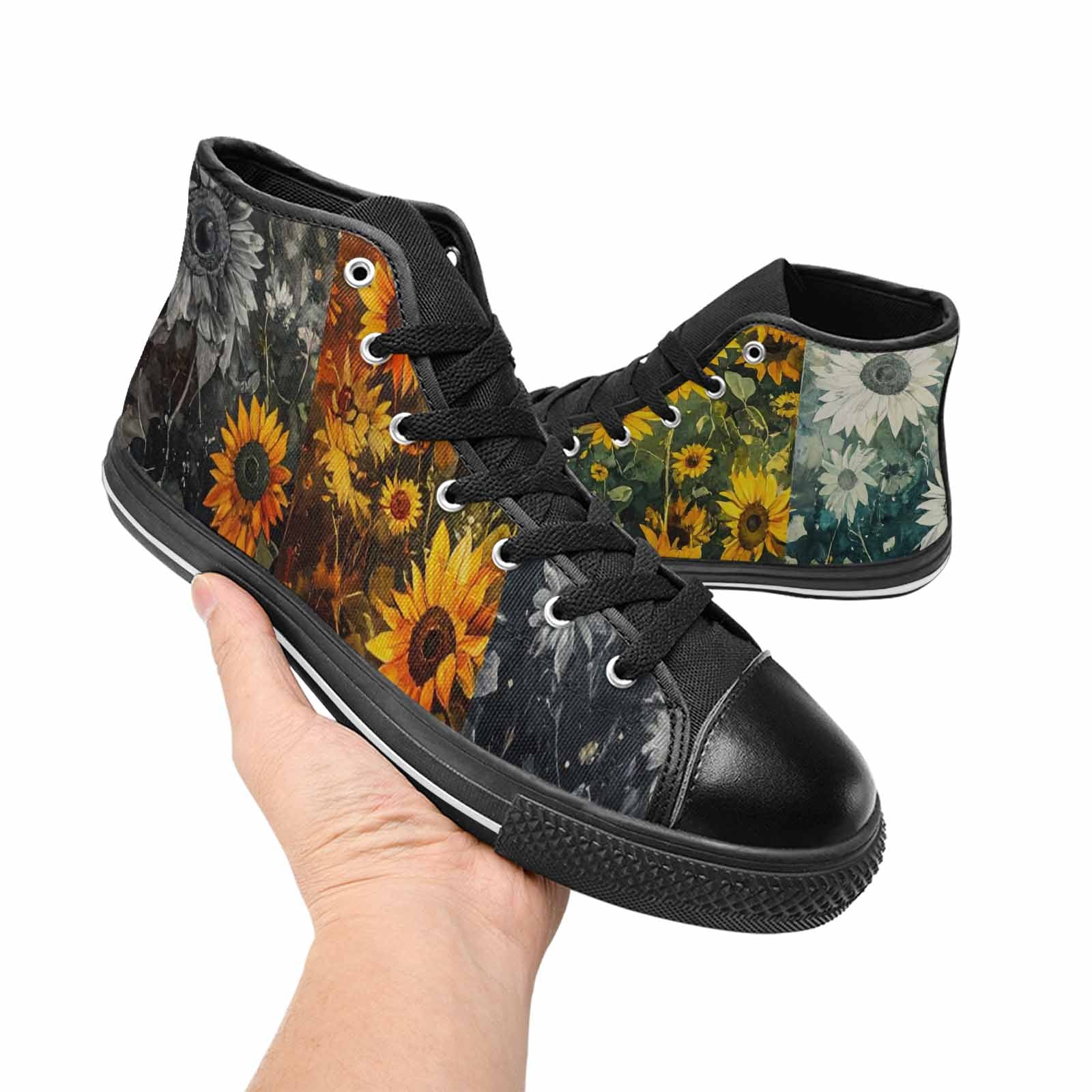 WOMEN'S Blend Melt Them High Top Canvas Y2K Custom Shoes