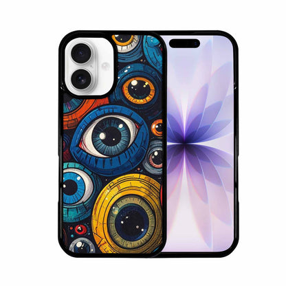 iPhone 17 Case — Cartoon Eyeballs Cartoon Cute, Original Design Phone Case
