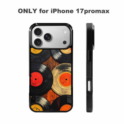 iPhone 17 Pro Max Case — Retro Wood Grain Retro Vintage, Custom Phone Case