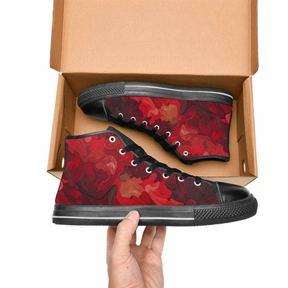 WOMEN'S Military Camouflage Blotch High Top Canvas Dreamcore Shoes