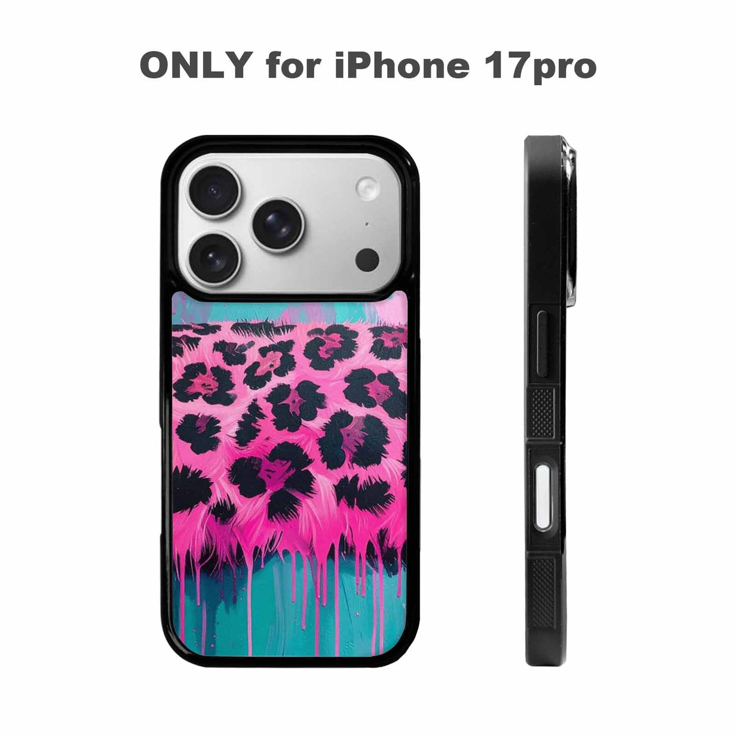 iPhone 17 Pro Case — Seamless Tileable Pattern Of Overlapping Animal, Custom Designed Case Cover