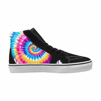 WOMEN'S Tie Dye Drip High Top Canvas Dreamcore Shoes