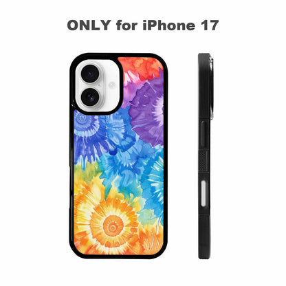 iPhone 17 Case — Small Tie Dye Swirl Tie Dye, Custom Art Phone Cover