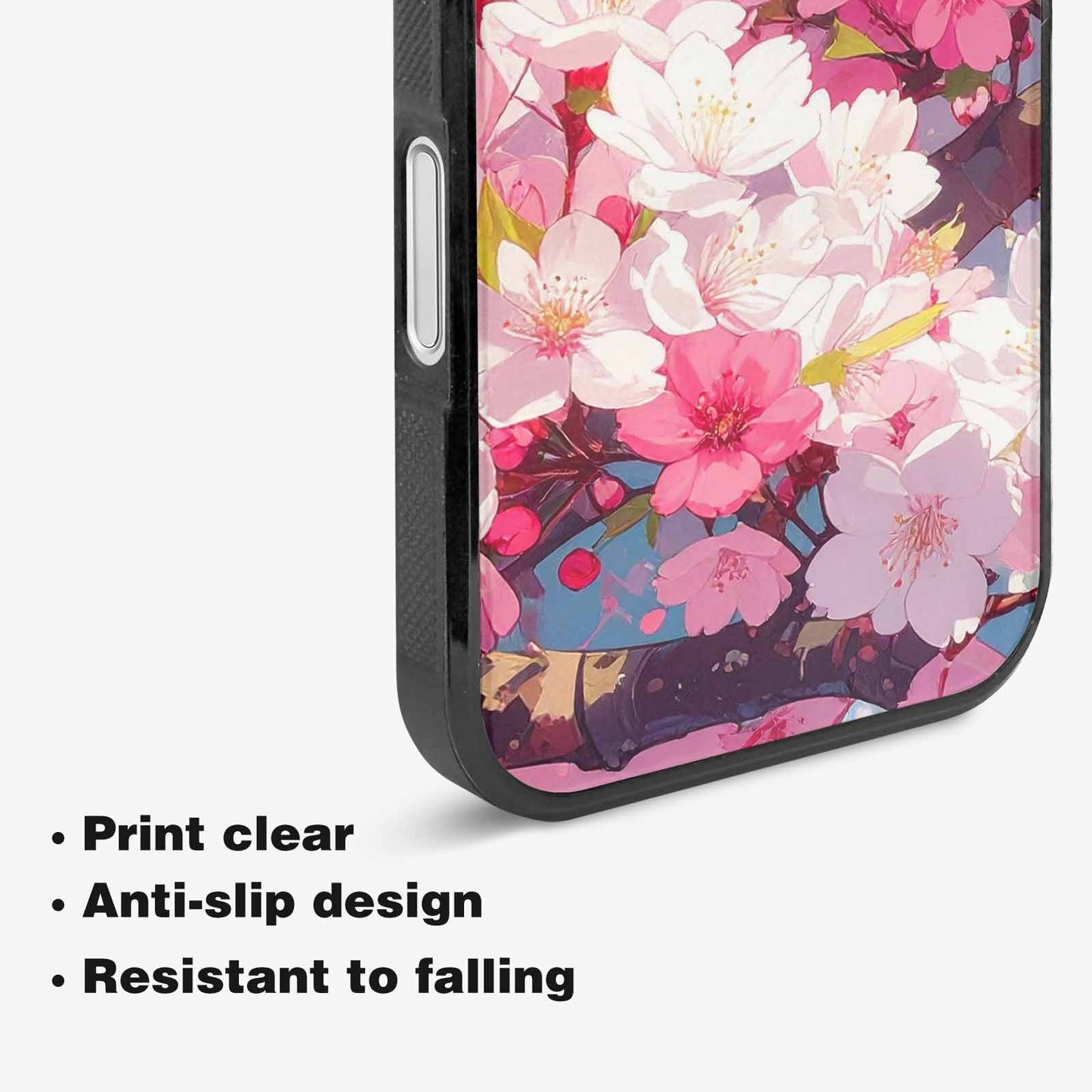 iPhone 16 Case — Cherry Blossom Branch Cherry Blossom Branches, Customized Protective Case