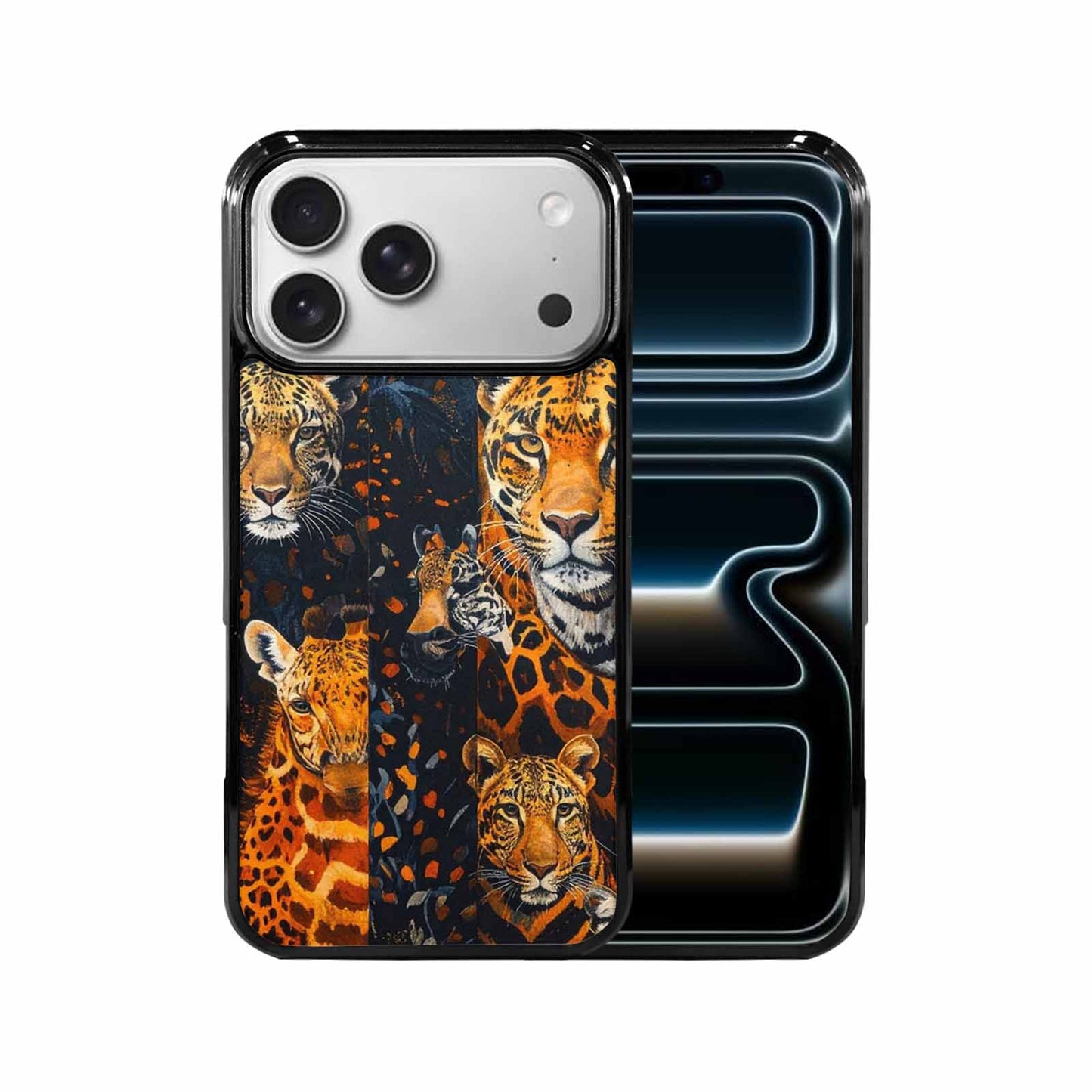 iPhone 17 Pro Max Case — Small Animal Print Pattern, Animal Print, Custom Art Phone Cover