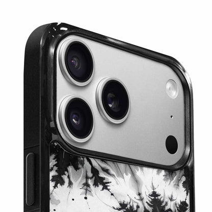 iPhone 17 Pro Case — Tie Dye Acid Wash Black Tie, Custom Designed Case Cover