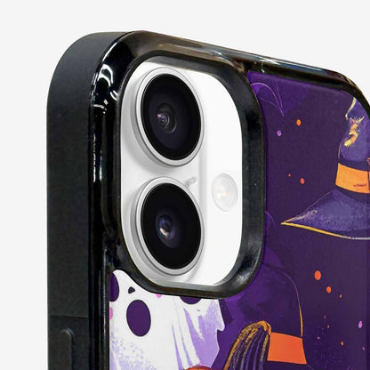 iPhone 16 Plus Case — Halloween Art Print Edge To Edge, Original Design Phone Case