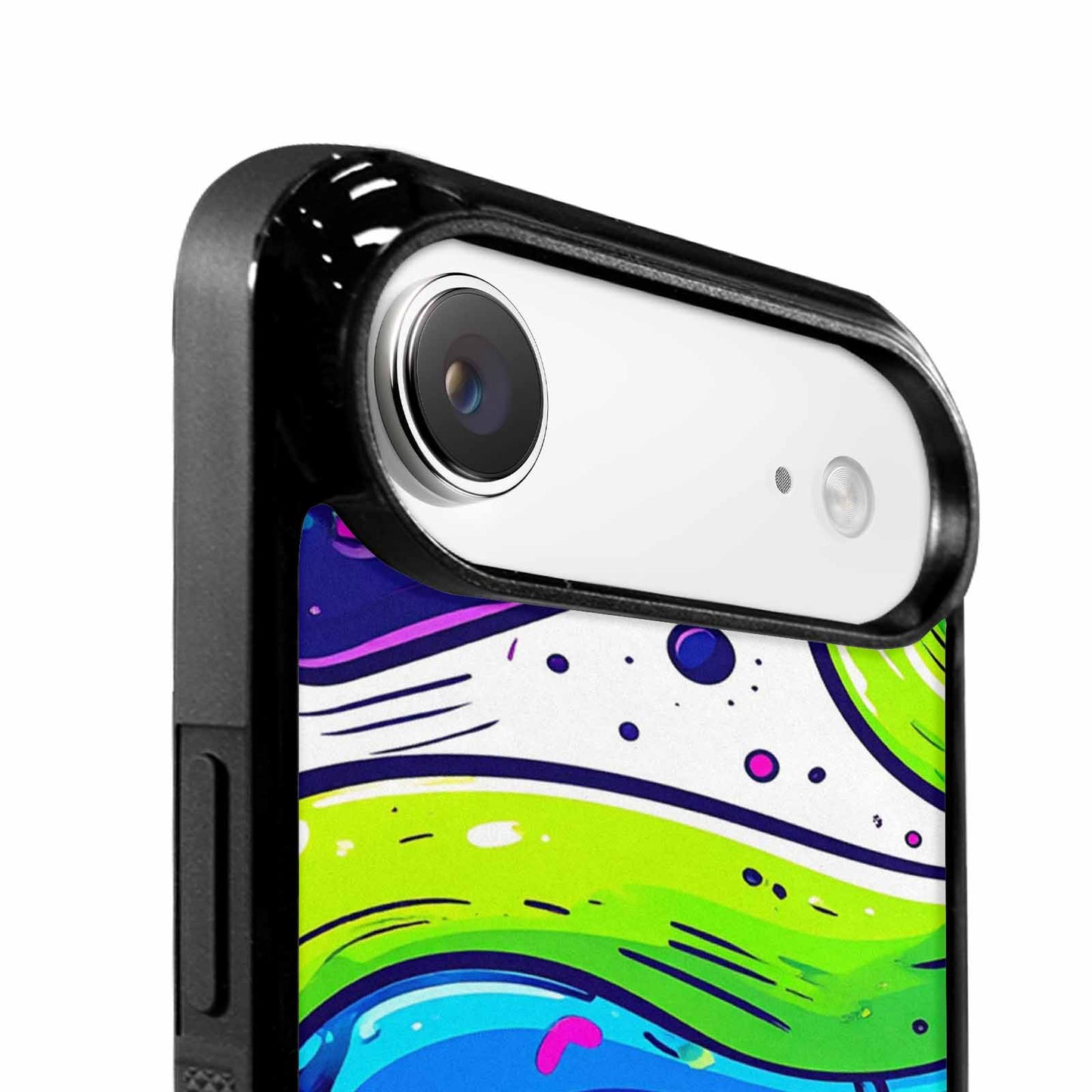 iPhone 17 Air Case — Acid Wash Cartoon Tie Dye, Original Design Phone Case