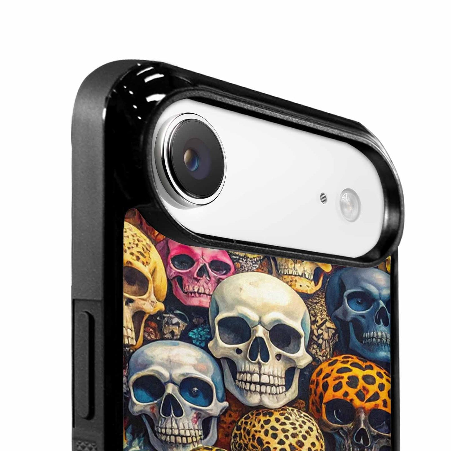 iPhone 17 Air Case — Skulls Pattern Hundreds Of Sma Gothic, Custom Art Phone Cover