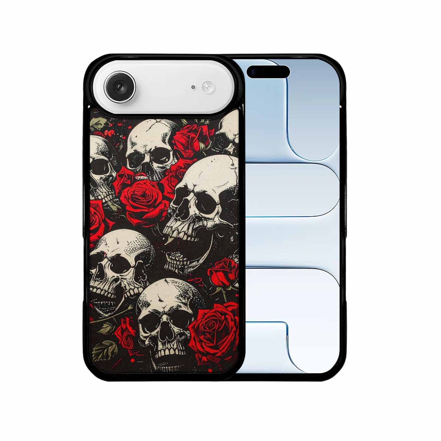 iPhone 17 Air Case — Skull Dark Art Gothic Print Gothic, Custom Print Case Cover