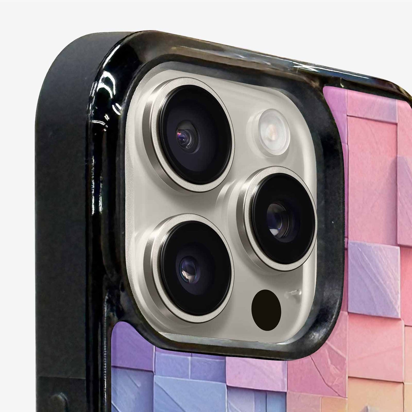 iPhone 16 Pro Case — Color Gradient Fade Pattern Hundreds Of, Custom Art Phone Cover