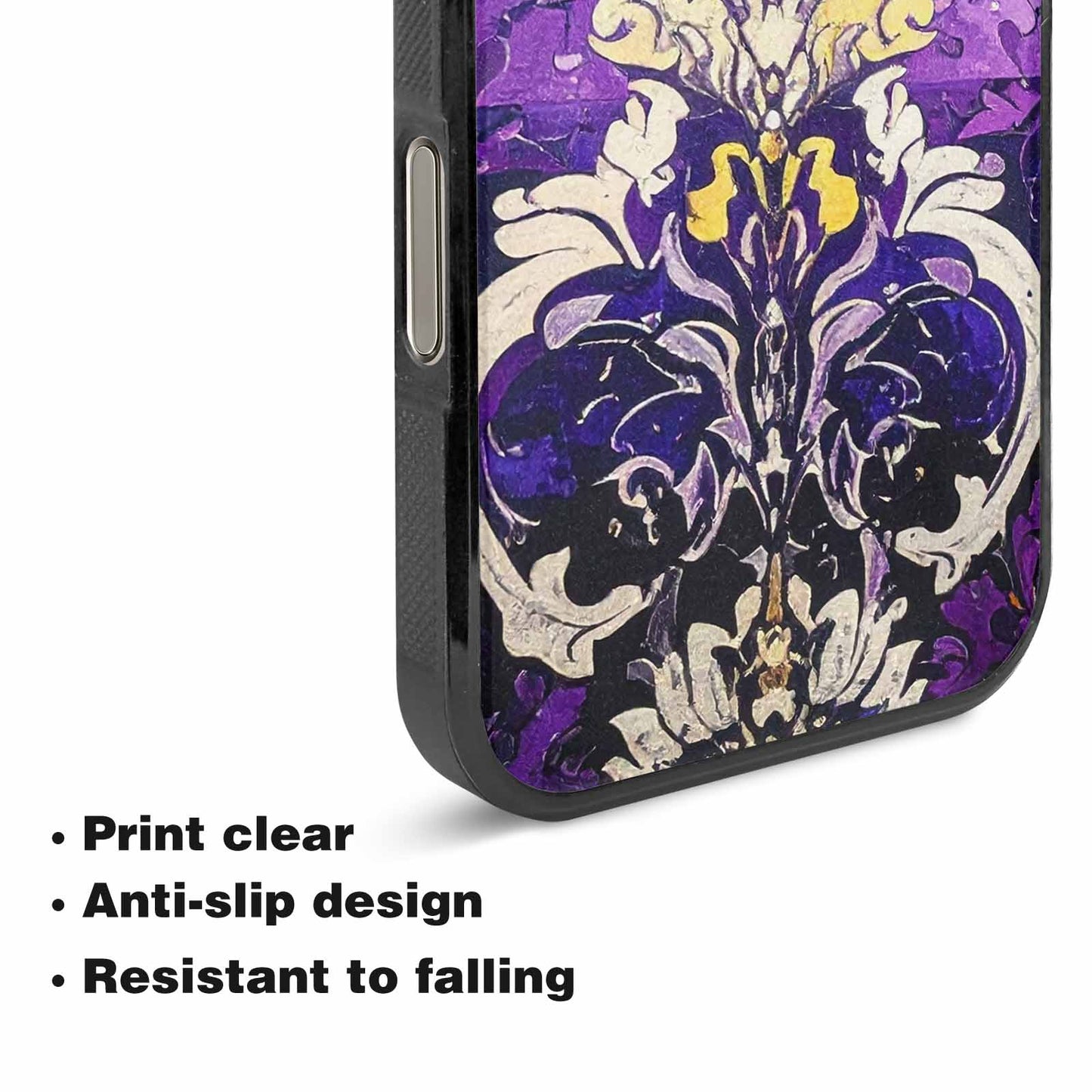 iPhone 16 Pro Case — Nonbinary Flag Color Theme Small Rainbow, Custom Art Phone Cover