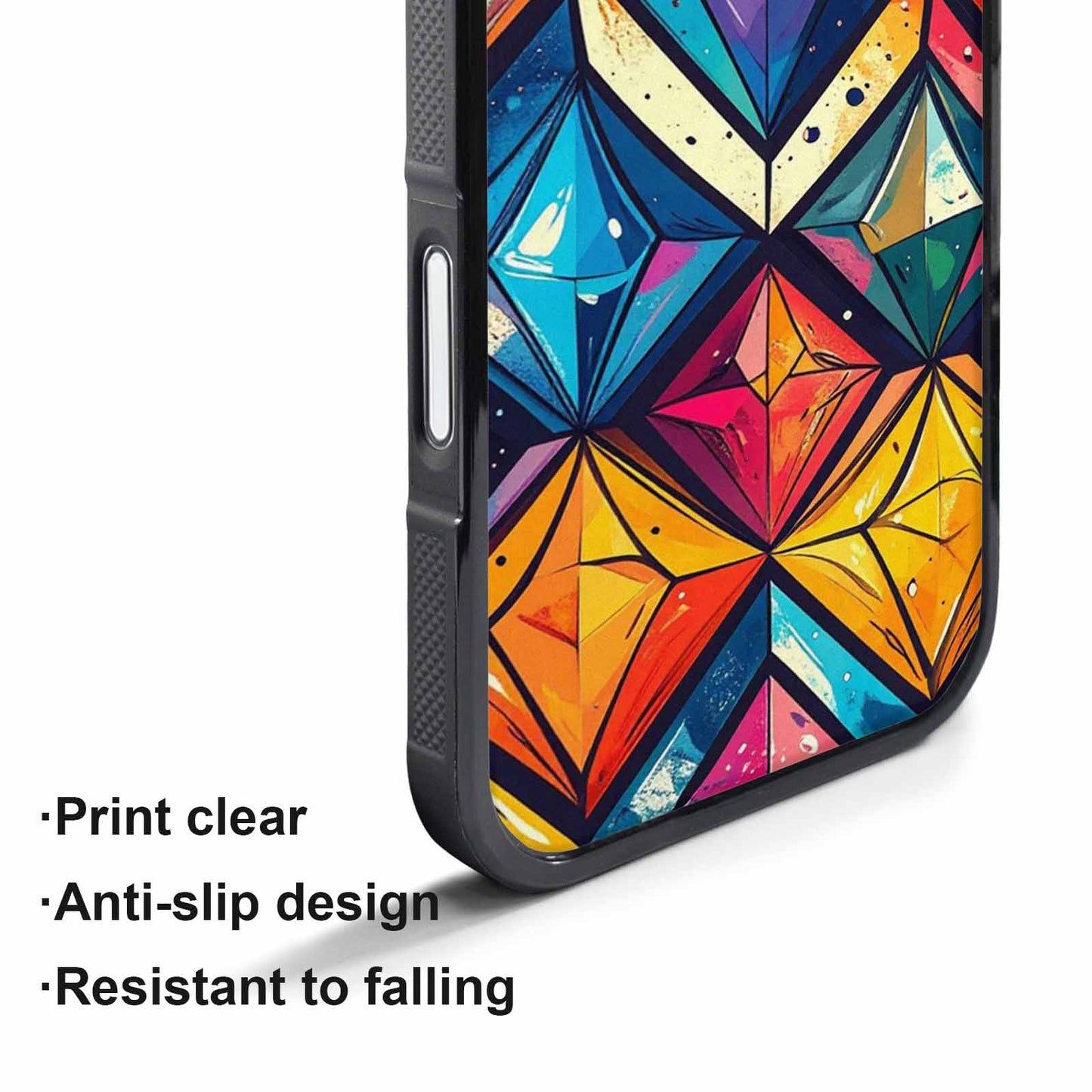iPhone 17 Pro Case — Vintage Summer Diamond Retro Vintage, Custom Made Phone Cover