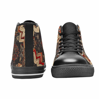 WOMEN'S Mandala High Top Canvas Dreamcore Shoes