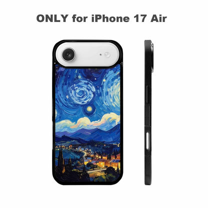 iPhone 17 Air Case — Starry Night Van Gogh Paint Galaxy, Customized Protective Case