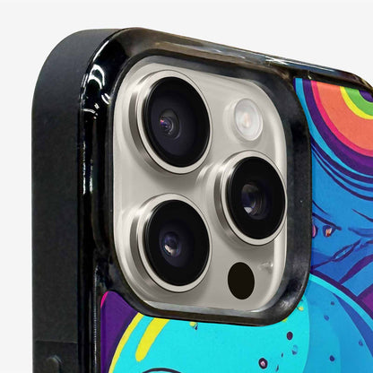 iPhone 16 Pro Max Case — Alien Ufo Cartoon, Unique Phone Case Design