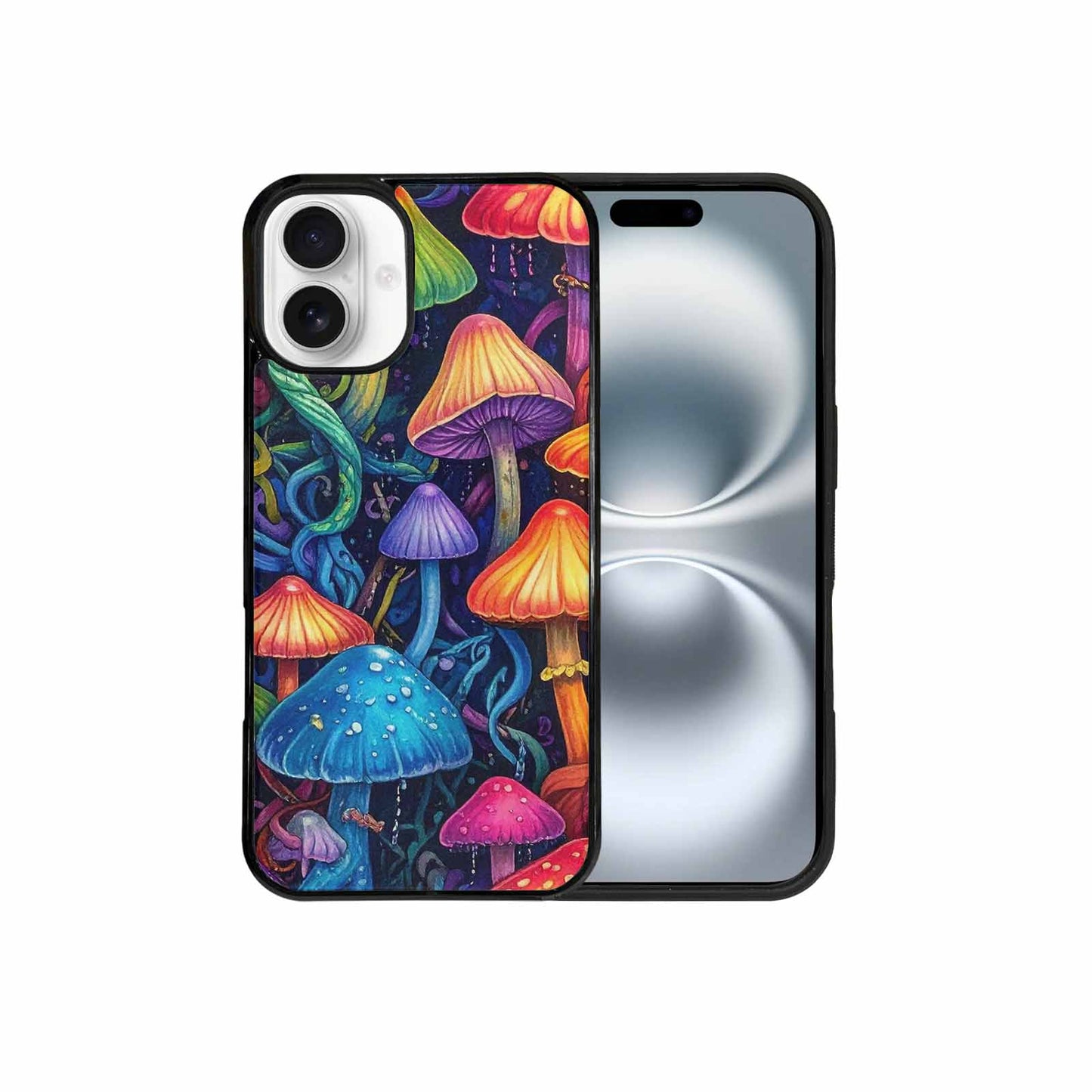 iPhone 16 Plus Case — More Overlapping Ontop Of Each Other, Custom Printed Phone Case