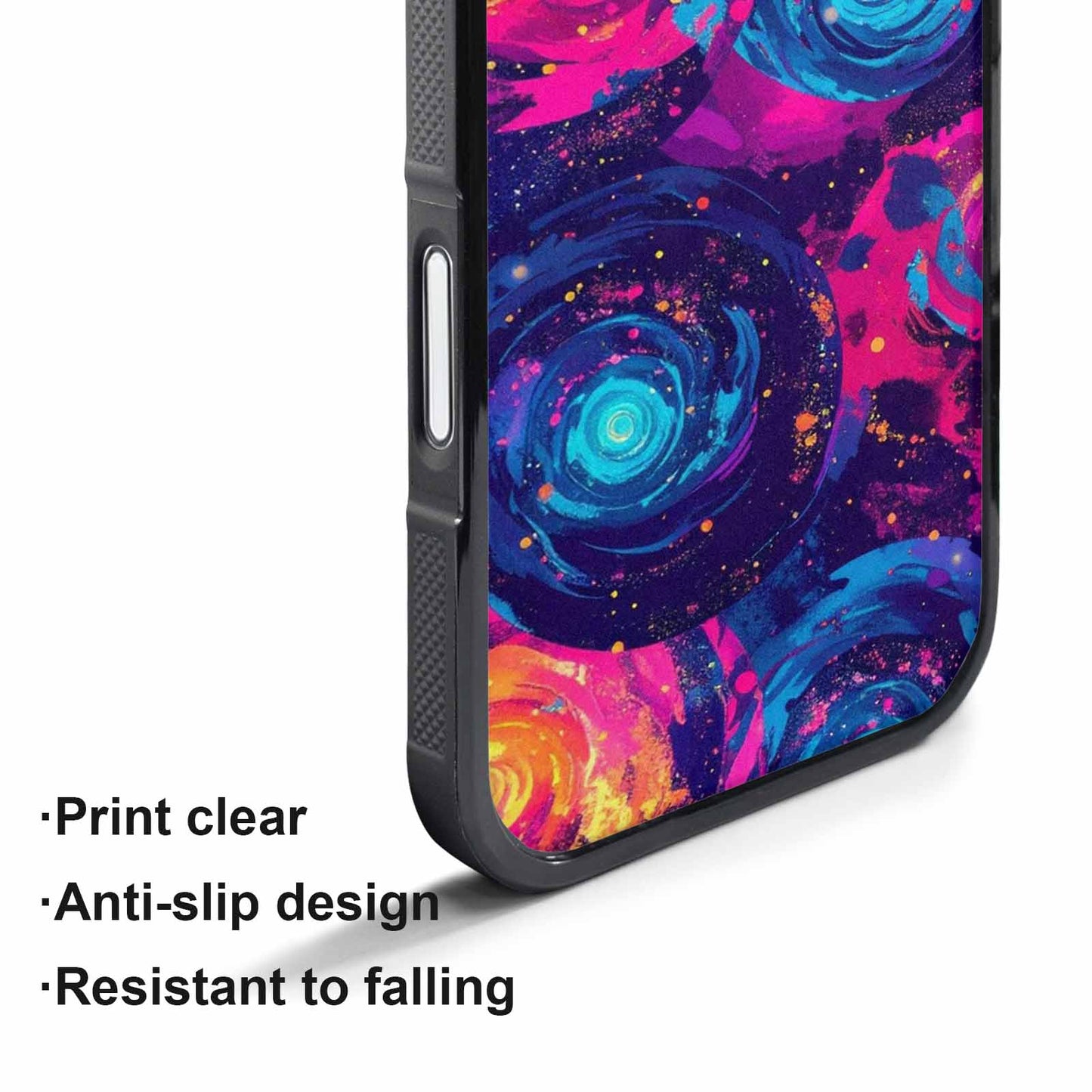 iPhone 17 Pro Max Case — Leopard Print Galaxy Seamless Animal Print, Custom Phone Case