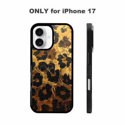 iPhone 17 Case — Animal Print Leopard Wallpaper Animal Print, Personalized Phone Case