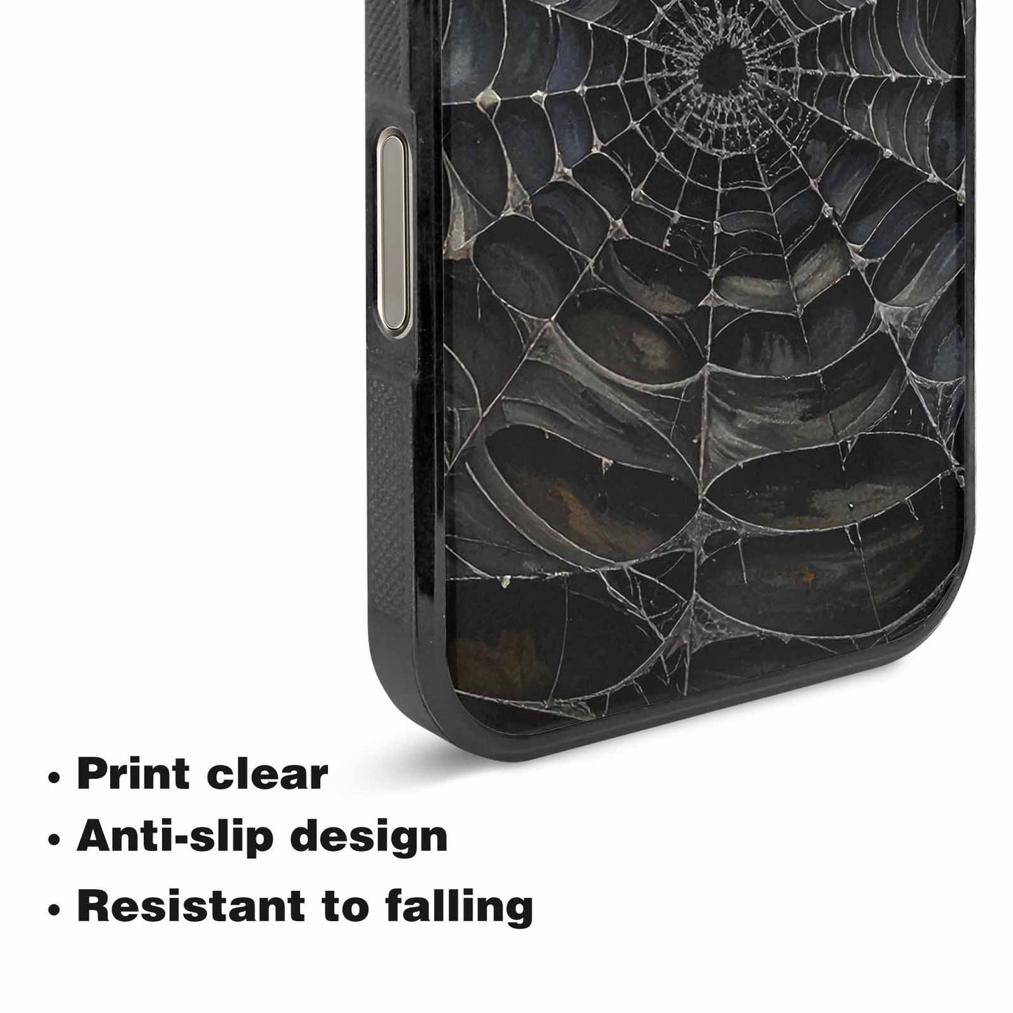 iPhone 16 Pro Case — Spider Web Gothic Spider Web Gothic, Custom Print Case Cover