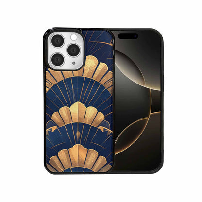 iPhone 15 Pro Max Case — Art Deco Illustration Pattern, Custom Made Phone Cover