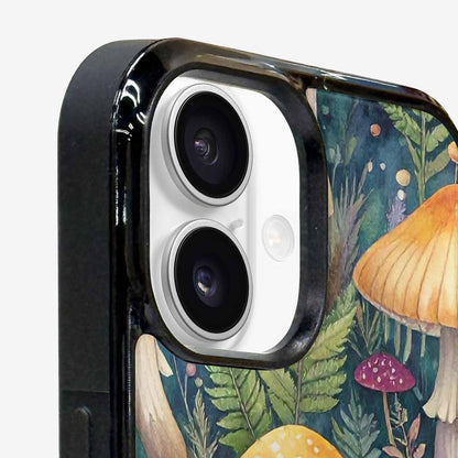 iPhone 16 Case — Mushrooms Botanicalmushrooms P, Custom Art Phone Cover