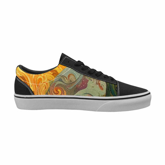 WOMEN'S Blend All Versions Canvas Lace-Up Neon Fantasy Custom Sneakers