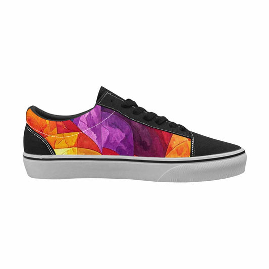 MEN'S Rainbow Pride Flag Canvas Lace-Up Vivid Shoes