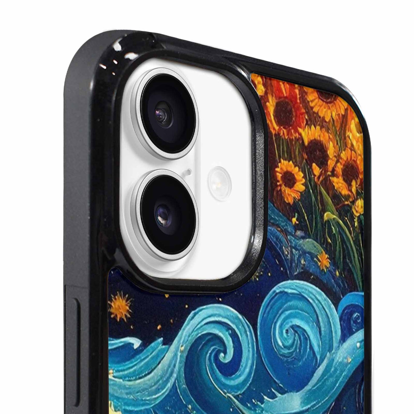 iPhone 17 Case — Small Van Gogh Style Galaxy Space, Custom Art Phone Cover