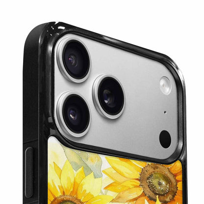 iPhone 17 Pro Case — Sunflowers Watercolor Floral, Customized Protective Case