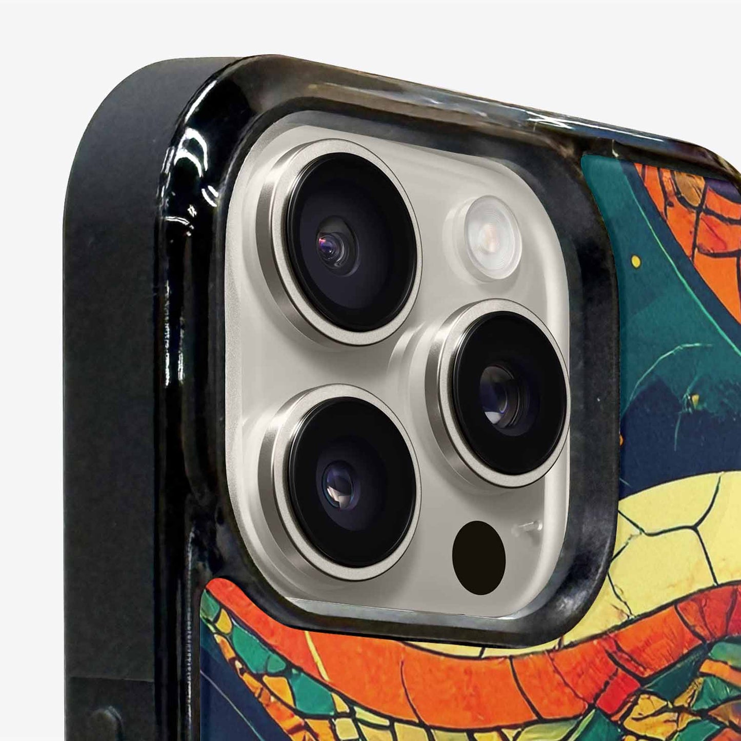 iPhone 16 Pro Max Case — Hippie Serpent Pulse, Original Design Phone Case