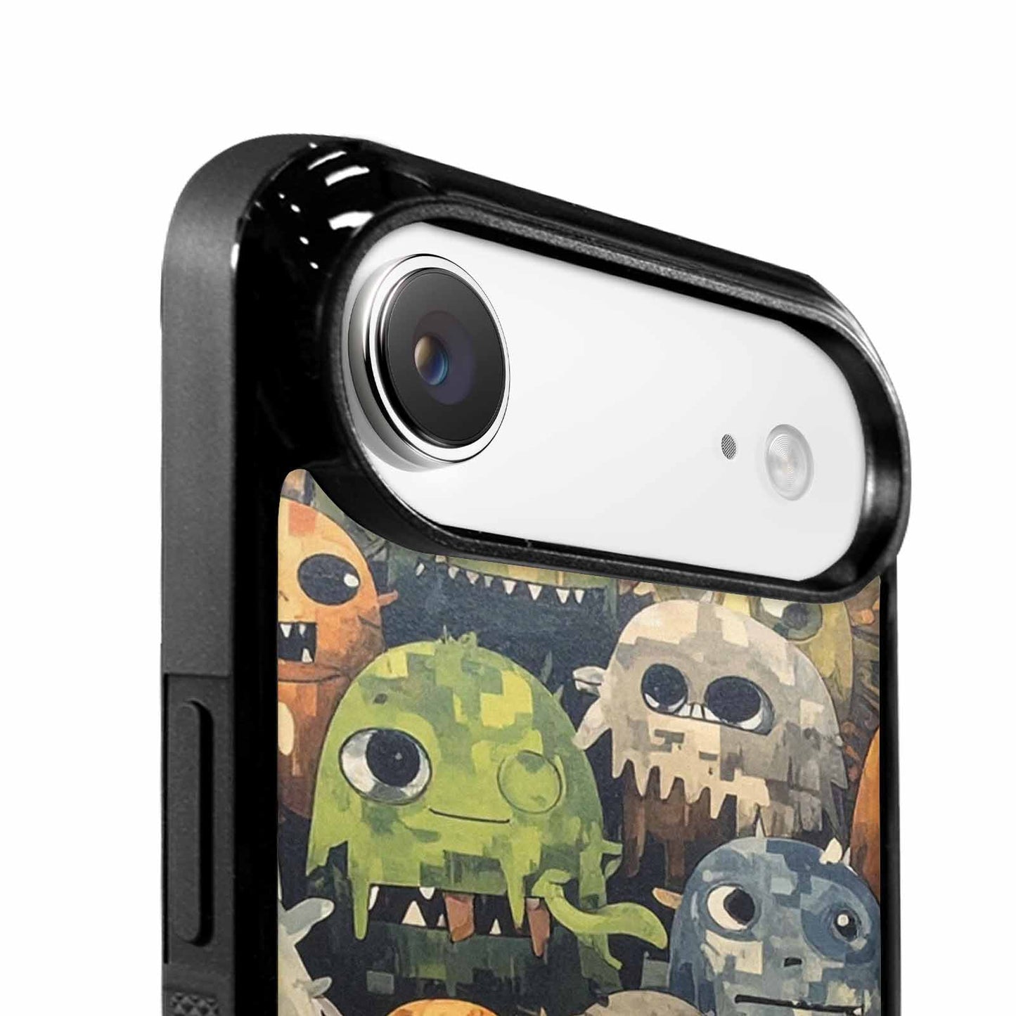 iPhone 17 Air Case — Monsters Camomonsters Pattern T6v Camo, Custom Made Phone Cover
