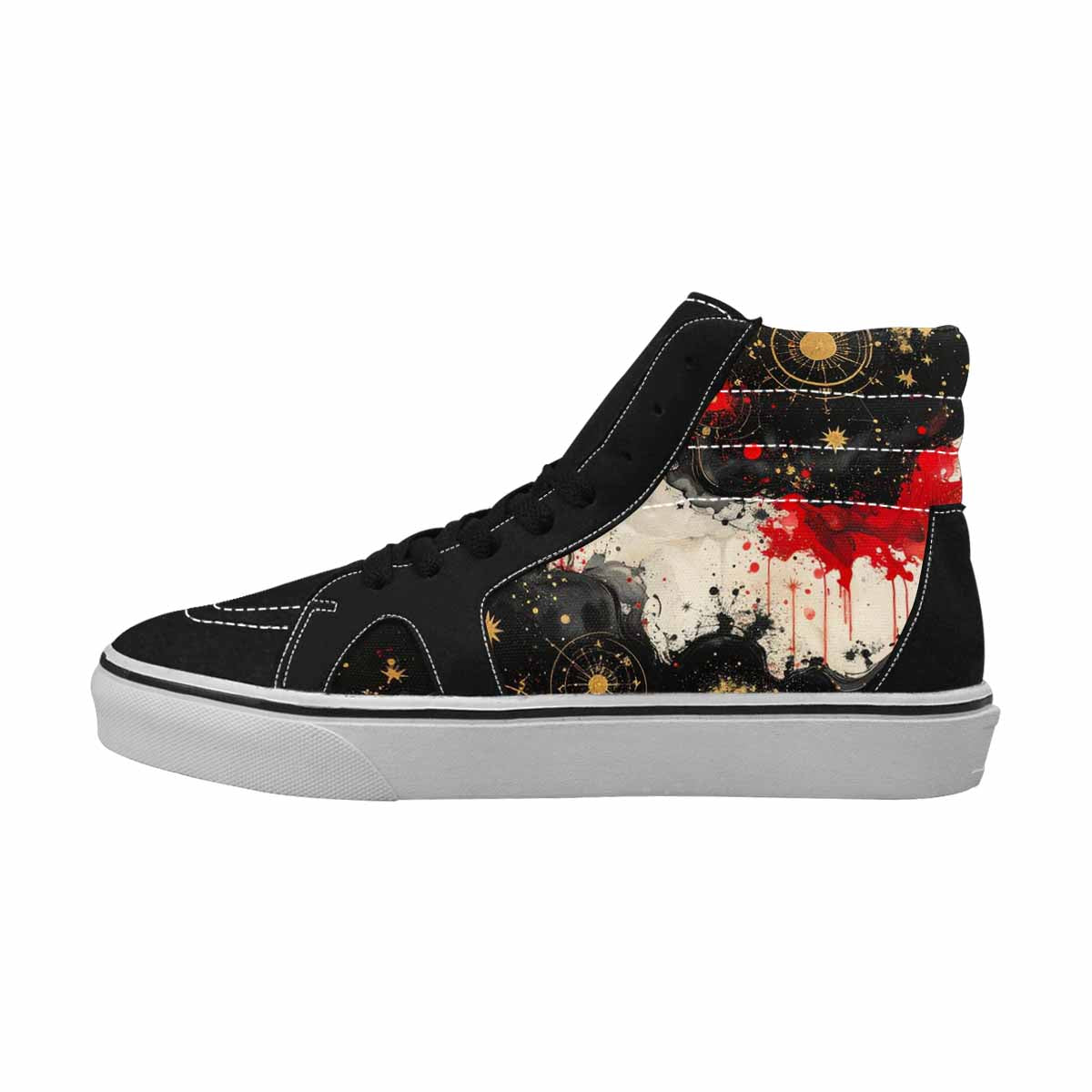 MEN'S Zodiac Constellation High Top Canvas Y2K Shoes