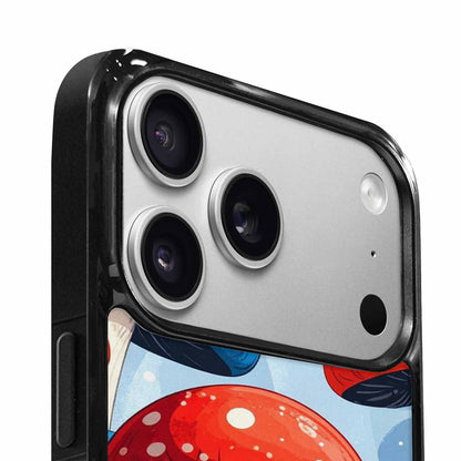 iPhone 17 Pro Case — Vivid Winter Mushroom Seamless Cartoon Cute, Custom Designed Case Cover