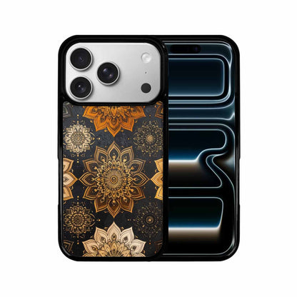 iPhone 17 Pro Case — Small Mandala Pattern Randomly Varying Floral, Custom Phone Case