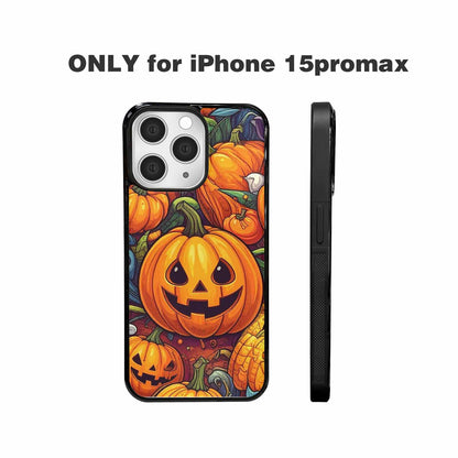 iPhone 15 Pro Max Case — Halloween Art Print Edge To Edge, Customized Protective Case